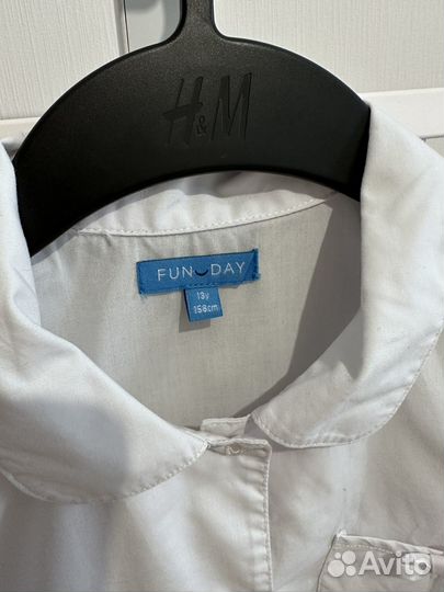 Школьная рубашка на девочку 158 см