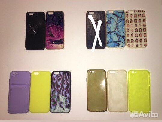 Чехол на iPhone 6s набор б/у новые