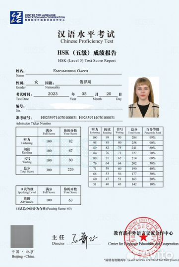 Репетитор китайского языка