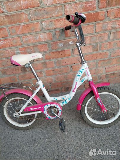 Детский велосипед для девочки 14
