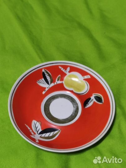 Чайная пара от сервиза яблоко Полонне СССР