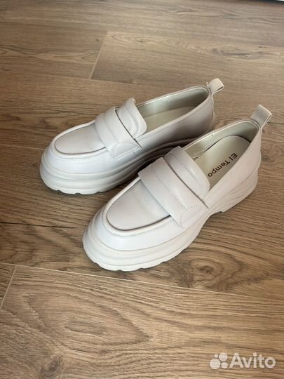 Лоферы женские 38 размер натуральная кожа