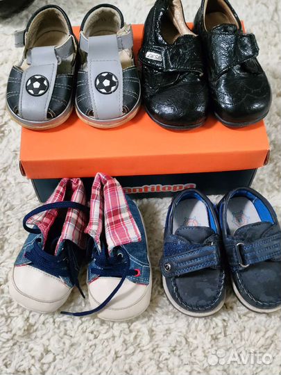 Детская обувь пакетом в отличном состоянии