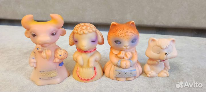 Резиновые игрушки СССР