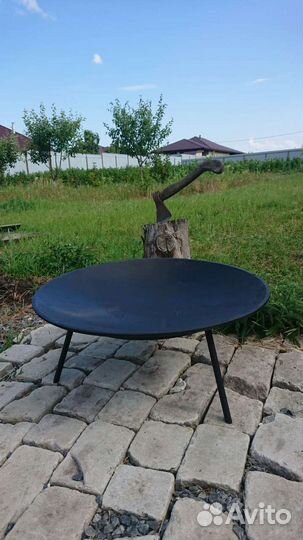 Чугунная костровая чаша.Толщина7 мм