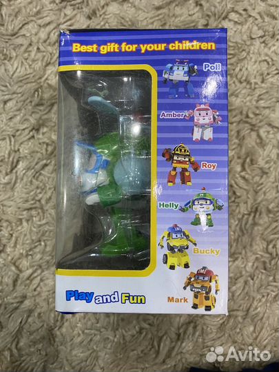 Робот трансформер Хэйли мини Робокар Поли