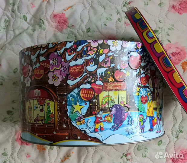 Жестяная банка большая гум