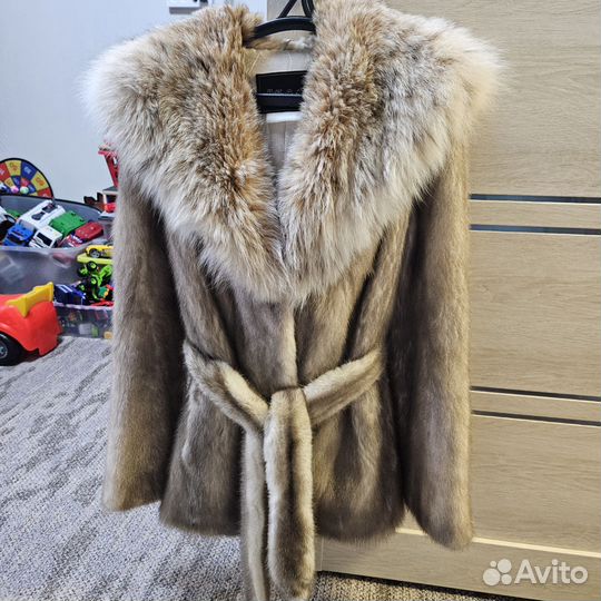 Шуба норковая 46 48 бу