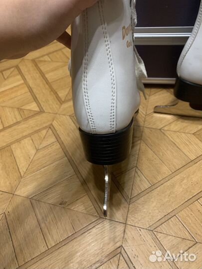 Коньки фигурные graf Davos Gold профессиональные