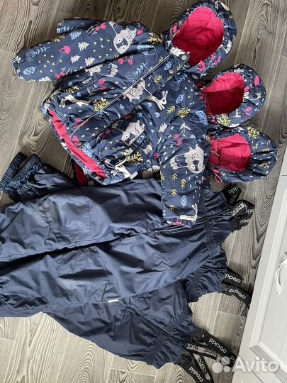 Зимний костюм crockid для двойни, тройни