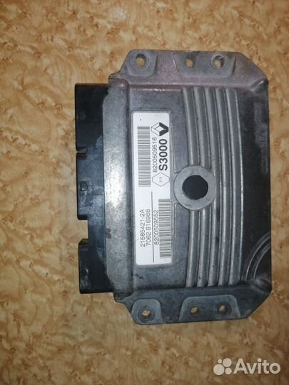 Блок управления двигателем рено меган 2 сценик 2