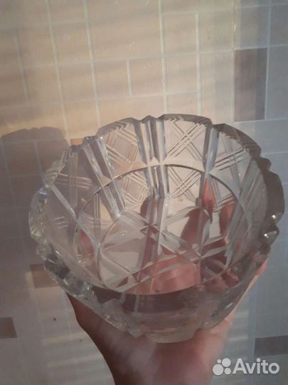 Ваза хрусталь СССР