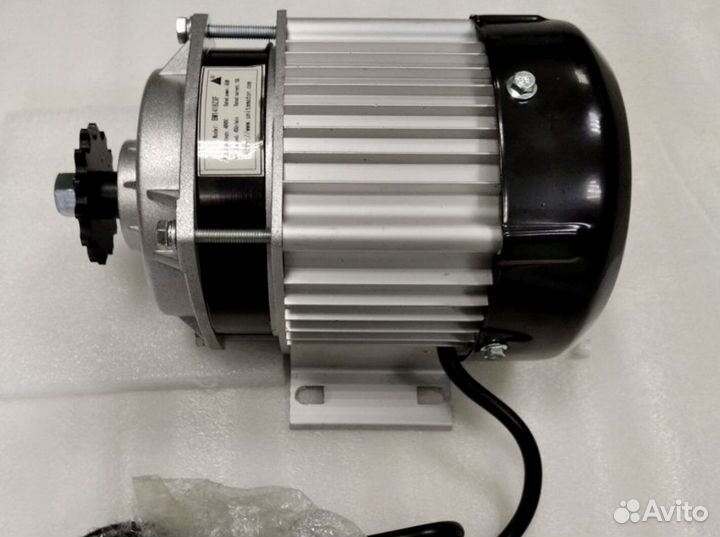 Редукторный электродвигатель 500Вт, 36-48-60В