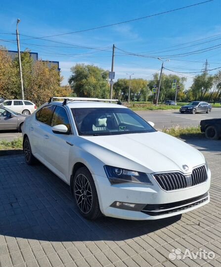 Для Skoda Superb Octavia Rapid поперечины LUX City