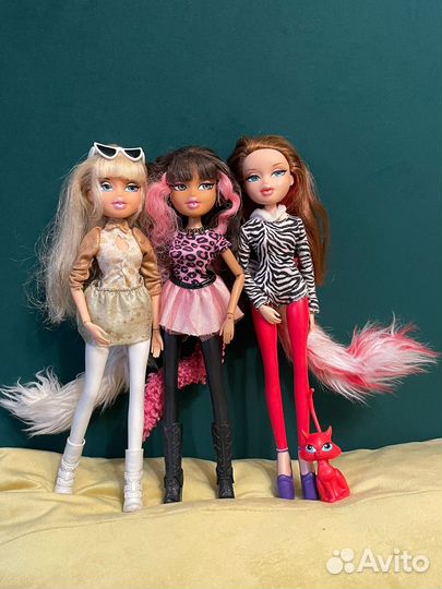 Кукла Bratz Кошечки Хлоя,Жасмин и Мэйган