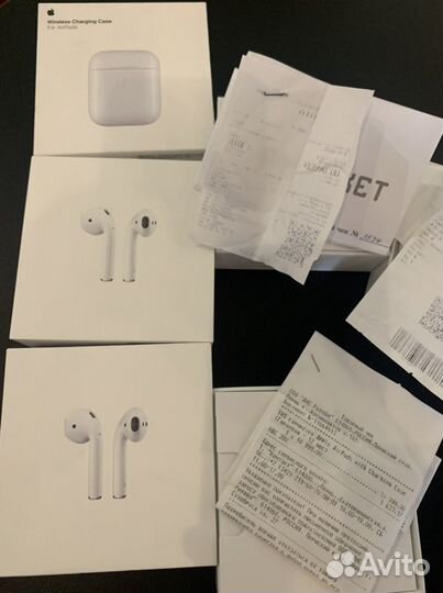 Коробки от apple airpods оригинал