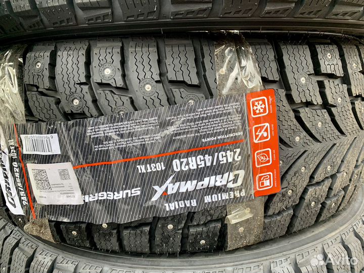 Gripmax SureGrip Pro Ice 245/45 R20 и 275/40 R20 106T