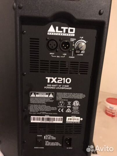 Колонки активные Alto Professional TX210