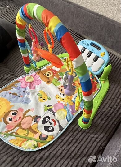 Развивающий коврик с пианино