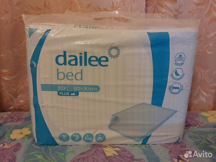 Пеленки одноразовые 60х90 30 штук