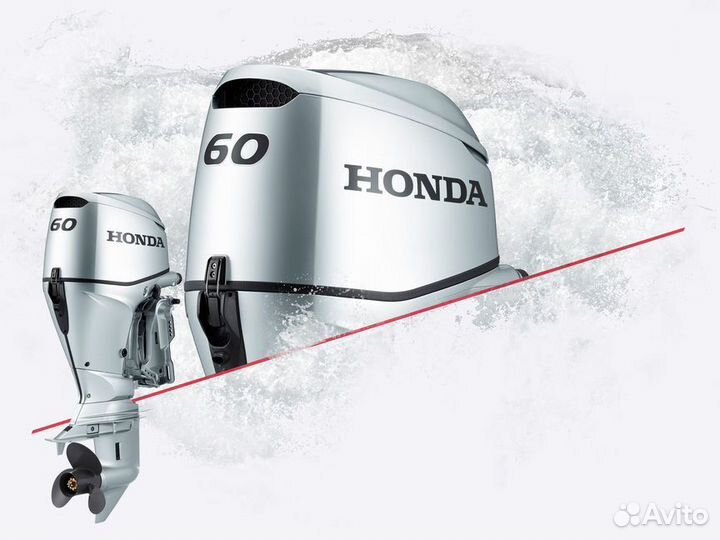 Лодочный мотор Honda 60, Новый, В наличии