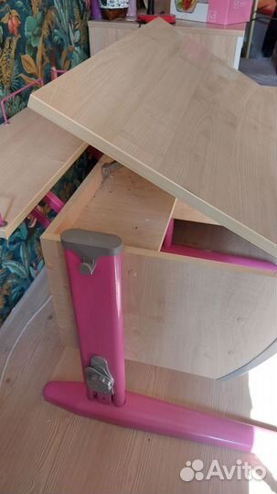 Растущая парта и стул дэми