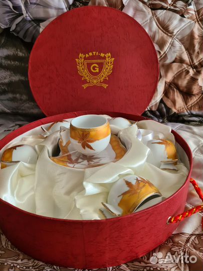 Сервиз кофейный, фарфор