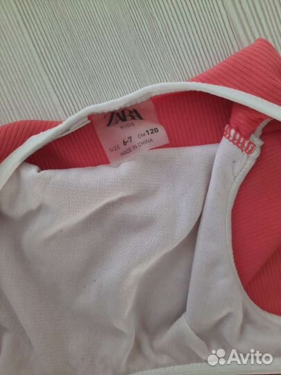 Купальник для девочки Zara 120 см 6-7 лет