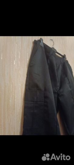 Форма охраны большой размер черная