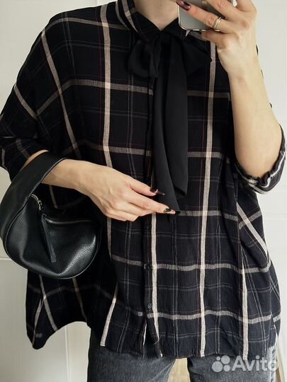 Блуза из вискозы Zara
