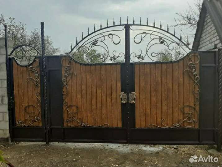 Кованные ворота