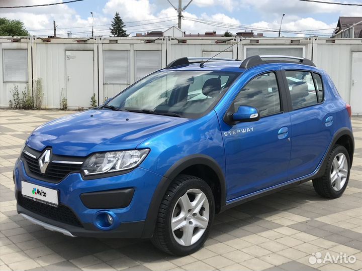 Renault Sandero Stepway 1.6 AT, 2017, 123 000 км