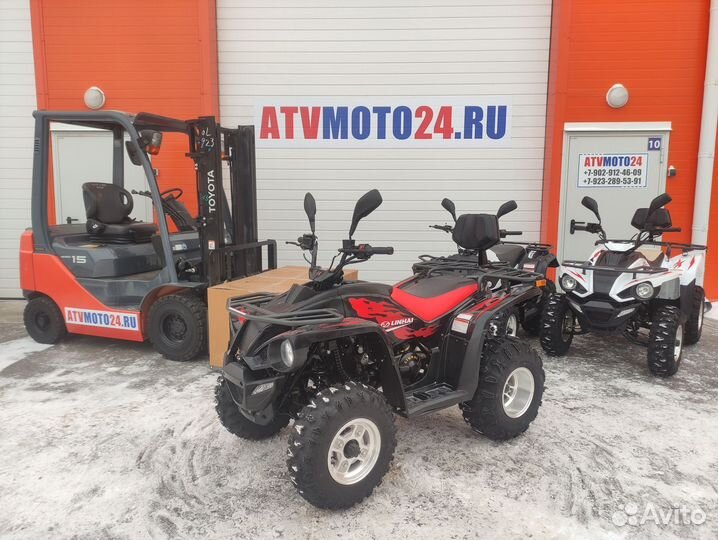 Квадроцикл Линхай - Ямаха Z200 Black