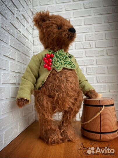 Мистер Смородинка (мишка в стиле Тедди)