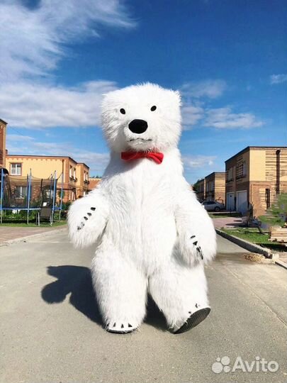Белый Мишка/Панда /Тедди/Ростовая кукла