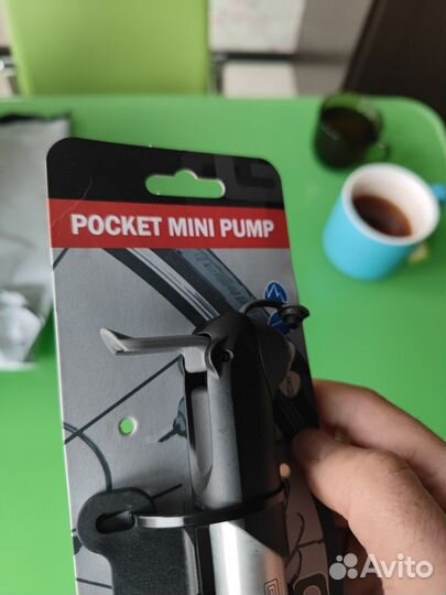 Насос мини Giyo алюминиевый Pocket Mini Универсал