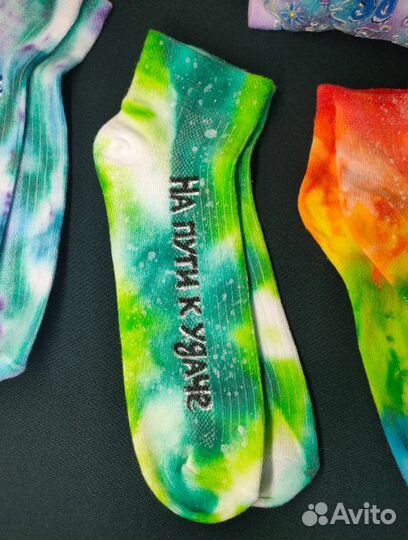 Носочки ручная роспись