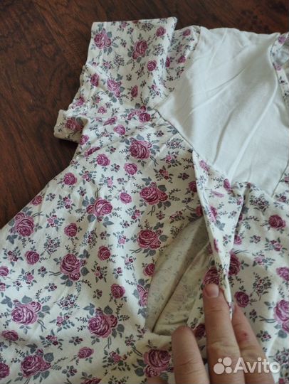 Сорочка для кормящих с секретом