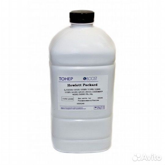 Тонер HP LaserJet 1200,1010 Boost Type 1.1, 1 кг