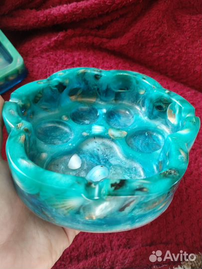 Пепельница из эпоксидной смолы