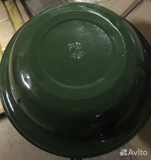 Тазик эмалированный