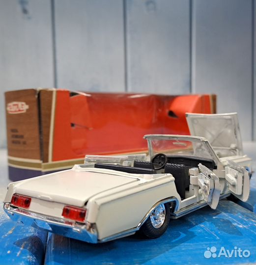 Модель 1:43 ЗИЛ-115 аз1 кабриолет, цвет RRR