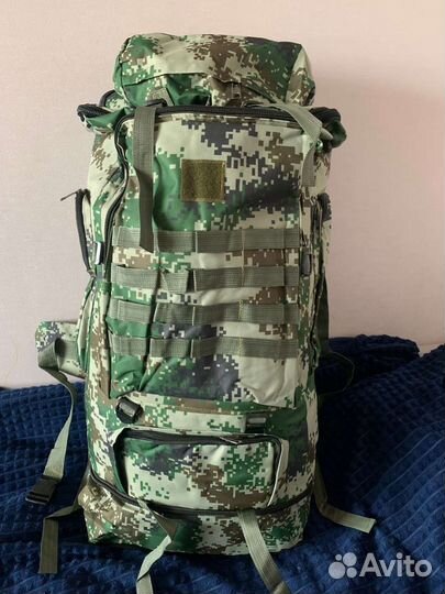 Рюкзак армейский туристический 120 л растущий