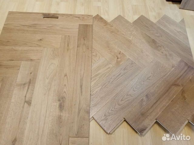 Инженерная доска Дуб английская елка в наличие