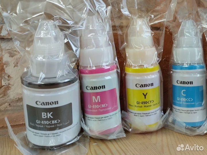 Чернила canon gi 490