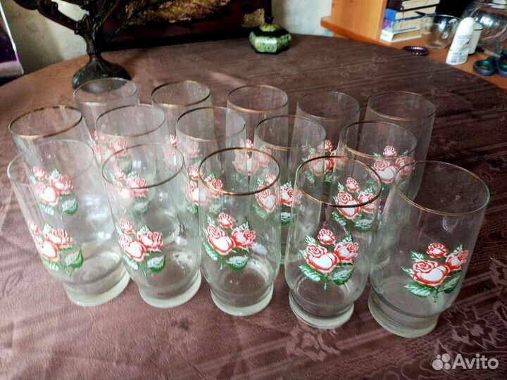 Стаканы и рюмки