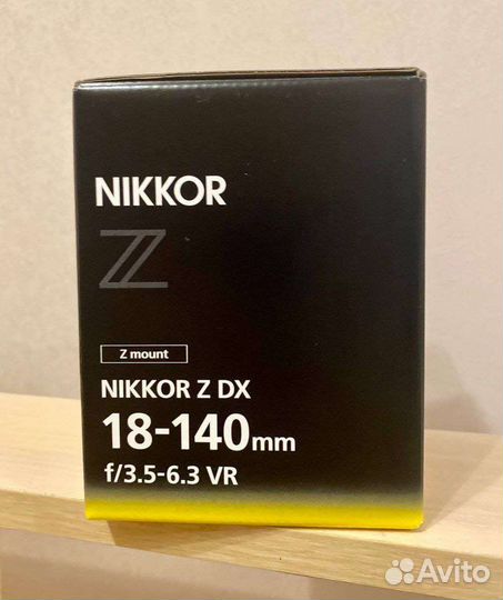 Объектив nikkor Z DX 18-140mm f/3.5-6.3 VR