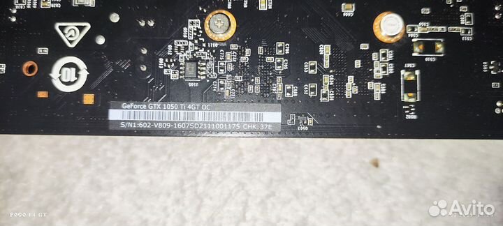 Видеокарта gtx 1050 ti