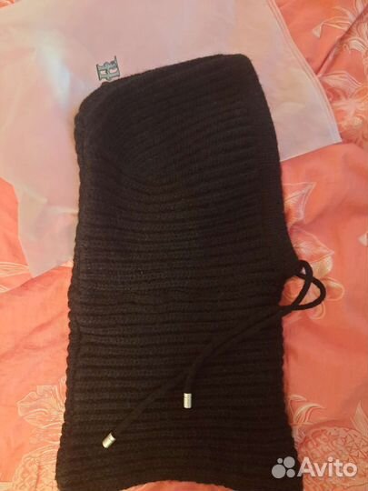 Капор женский вязаный