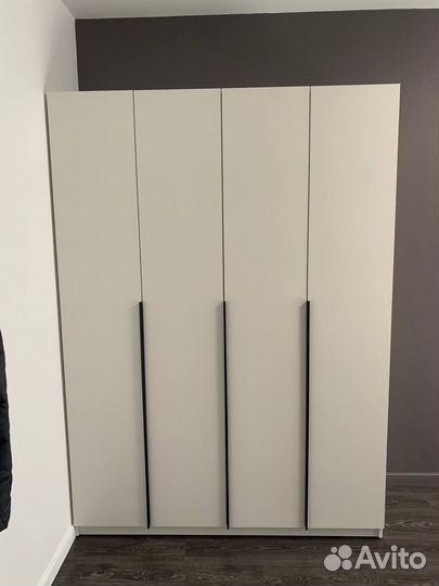 Шкаф распашной белый 160 см